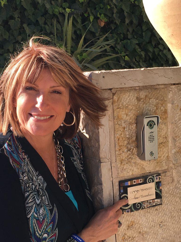 Laurie Cardoza Moore in Israel Laurie Cardoza Moore in Israel