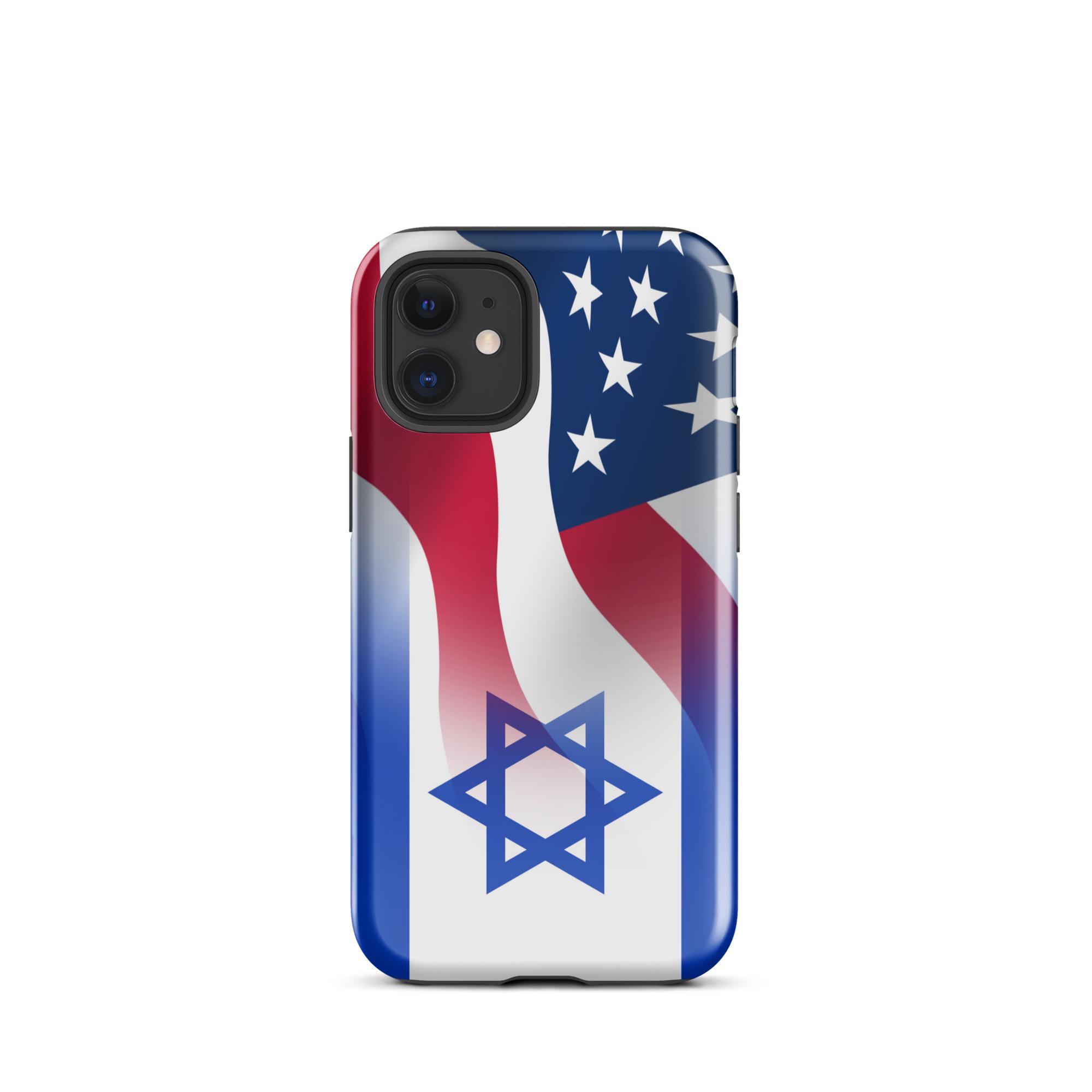 America & Israel Tough Case for iPhone® - Image 4
